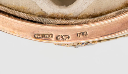 клеймо на коронационном яйце