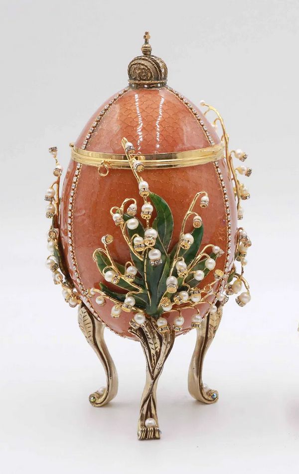 яйцо фаберже Ландыши студии Vivian Alexander